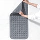 thumbnail image 5 of Alfombra de baño rectangular, antideslizante gris, 5 of 6