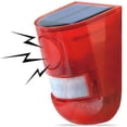 thumbnail image 3 of HLONK Solar Motion Sensor Detector Siren Sound Alarm LED Warning Strobe Flashing Red Light Security Outdoor Device for Home Warehouse Farm, 3 of 10