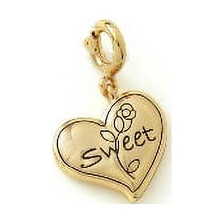 Growing up Girls - Age 16 Heart CHARM