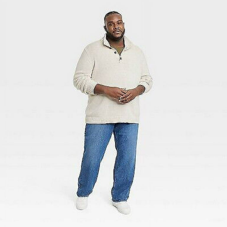Henley pullover sweater hot sale