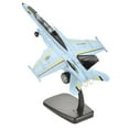 thumbnail image 3 of TISHITA 1/100 F18 Fighter Model Aircraft Model Tabletop Decor for Living Room sky blue, 3 of 8