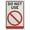 Warning Sign 3, variant on Beware Of Dog Vintage Tin Sign 8"x12" - Indoor & Outdoor Safety Warning Decor, Durable Tin for Home Yard Pet Warning