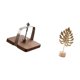 thumbnail image 5 of Portapapeles,Servilletero de cafetería,servilletero,organizador de mesa,Escultura de hojas,Estatua de hoja de metal Escultura de hoja Decoración del hogar,Figura de hoja artística con, 5 of 8