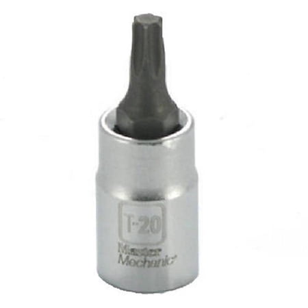 UPC: 0052088059227 | APEX TOOL GROUP-ASIA 264044 Master Mechanic 1/4  Drive T-20 Torx Bit Socket