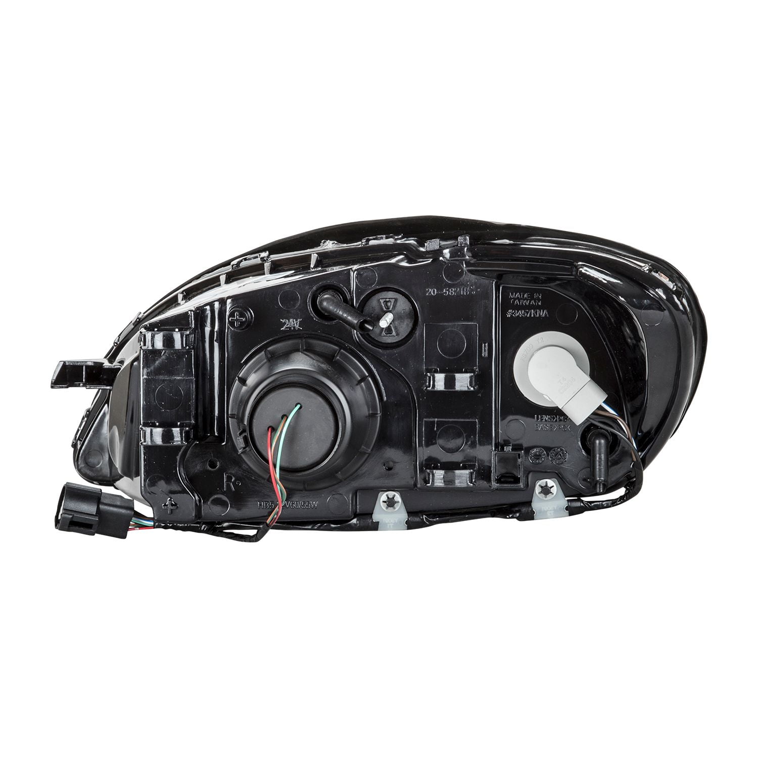 Larson Electronics 0909P4T1B84 2008 Freightliner Columbia Raised Roof-Lh Side Roof Mount Spotlight Led 6 Inch -Black Driver Side with Install Kit