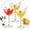 3PCS, variant on Bird Bam Glasses, Drinking Bird Shaped glass Wine Glass 5oz/150ml Unique Creative Birds Cocktail Glass, Funny Clear Crystal Glasses, for Champagne, Mixed Drinks, Party, Wedding and Home Decor (4PCS)
