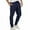 Navy, variant on Simua Men's Fleece-Lined Jogger Pants with Elastic Cuffs & Drawstring Waist - Thermal Warm Athletic Pants for Running and Gym Workouts (S-XXXL)