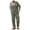 Green, variant on Men's Casual Pants Winter Denim Style Snow Bib Overalls Distressed Insulated Ski Overalls With Adjustable Straps Windproof Snow Pants For Cold Weather Outdoor Wear Casual Pants