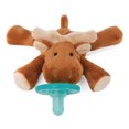 thumbnail image 4 of WubbaNub - Newborn Infant Baby Pacifier with Plush Animal - Moose, 4 of 5