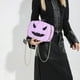 thumbnail image 1 of Bolso Bandolera de Calabaza de Halloween | Bolso de Hombro de Piel Sintética para Mujer | Negro, Morado, Naranja, Blanco y Rosa | 21,8 X 18,8 X 7,4 Cm | Uso Diario E Informal, 1 of 6