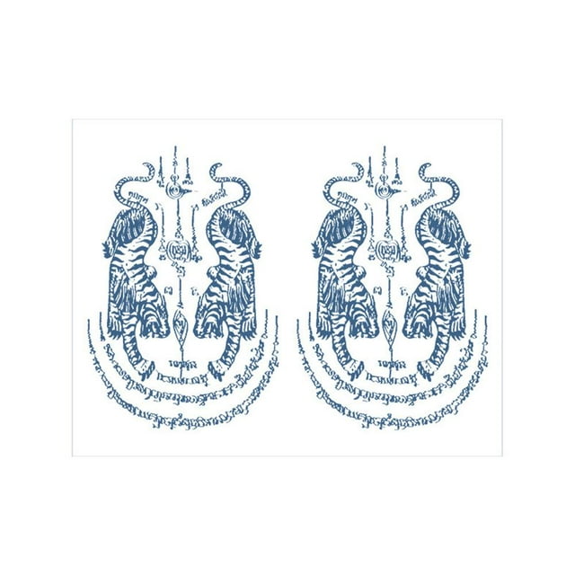 Thailand Spike Juice Tattoo Stick Waterproof Durable Sutra Buddha Label Sticker