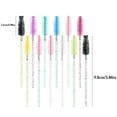 thumbnail image 4 of Disposable Eyebrow Brush, 50PCS Crystal Mascara Wands Disposable Eyelash Eyebrow Spoolie Brush(f-full purple), 4 of 5