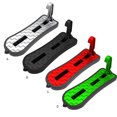 thumbnail image 1 of Universal Car Foot Pegs Exterior Step Foldable SUV Door Aluminum Alloy Foldable Stepping Pedals Rooftop Luggage Steps Doorstep Automobile Red, 1 of 6