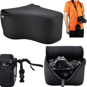 JJC OC-MC3BK Neoprene Camera Case Cover For Canon Nikon Sony Pentax Panasonic Fujifilm Camera