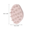 thumbnail image 3 of Unique Bargains 1 Pc Shell Shaped Massage Hair Brush for Head Massage 3.54"x2.76"x1.38" Pink, 3 of 6