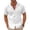 White, variant on WREESH Men's Beach Button Down Shirts Linen Short Sleeve Vintage Cuban Collar Shirts for Summer Casual Wear Black