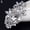 Silver, variant on Waterdrop Flower Brooch Pin Rhinestone Crystal Brooches Bouquet Wedding Jewelry