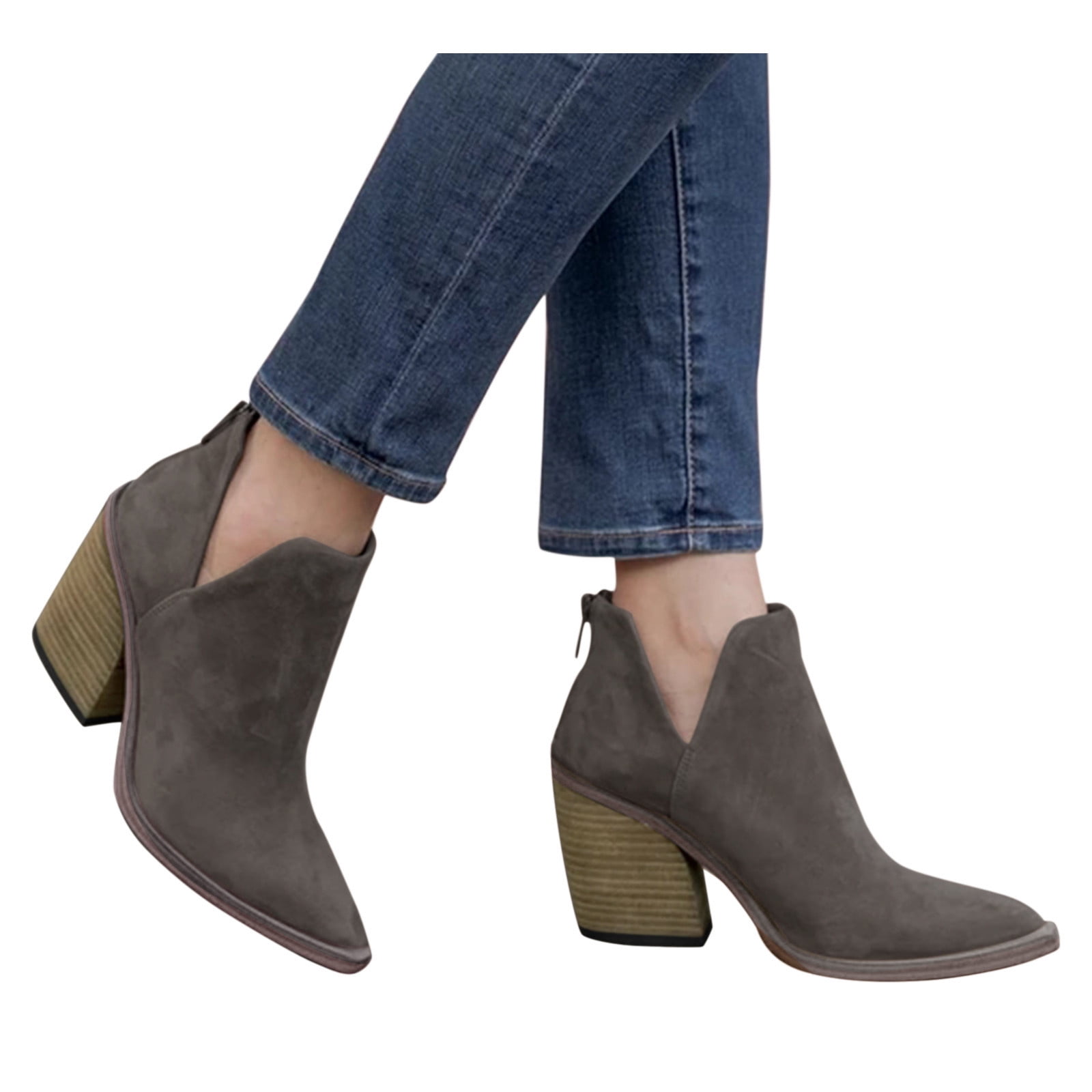 dmqupv Womens Boots 6.5 Wide Boots Toe 