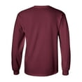 thumbnail image 3 of Ultra Cotton Long Sleeve T-Shirt, S, Maroon, 3 of 3