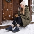thumbnail image 4 of Ablanczoom Snow Boots Womens with Warm Faux Fur Women Winter Boots non-slip Outdoor Booties, 4 of 9