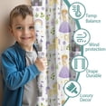 thumbnail image 3 of Blackout Kids Curtains,Princess Unicorn Pattern Childrens Insulated Curtains Set Of 2,Bedroom Essentials,Toddler Room Decor 42"x54", 3 of 5