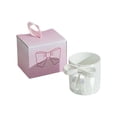 thumbnail image 2 of Pink Bow Coffee Mug 12oz Ceramic Cup with Bow Handle Coquette Style Microwave Dishwasher Safe Porcelain Tea Mug for Women Mom Girlfriend Valentine Mother's Day, 2 of 7