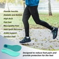 thumbnail image 4 of Men's Orthopedic Diabetic Wide Running Shoes: Comfortable Casual Arch Support Plantar Fasciitis Sports Sneakers, High Arch Swollen Outdoor Work Tennis Walking Shoes for Foot and Heel Pain Relief, 4 of 8