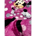 thumbnail image 4 of Minnie Mouse Extra Soft Plush Twin Size 60"x80" Plush Blanket, 4 of 4
