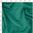 thumbnail image 5 of Soimoi Polyester Fleece Green Fabric By the Yard - 56 Inch Wide - Florals, Leaves Print Fabric - Elegant & Beautiful Patterns for Fashion and Home Decor Printed Fabric, 5 of 6