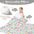 thumbnail image 3 of Pioneer Flower Floral Print Pattern Toddler Nap Mats for Kids Preschool,Sleeping Mat Bag or Kids,Toddler Sleeping Bag,Toddler Nap Mat or Daycare, 3 of 6