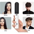 thumbnail image 5 of Portable Travel Cordless Hair Straightening Brush & Curler With Constant Temperature Anti-scald Usb Rechargeable Electric, 5 of 5