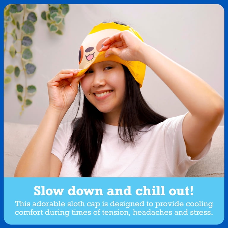 Happy Helpers Sloth Headache Cap - Cooling Soothing Relief