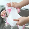 thumbnail image 4 of 15Pcs Kitchen Dish Cloths Cotton Highly Absorbent Dishcloth Towels Washing Rags, 4 of 6