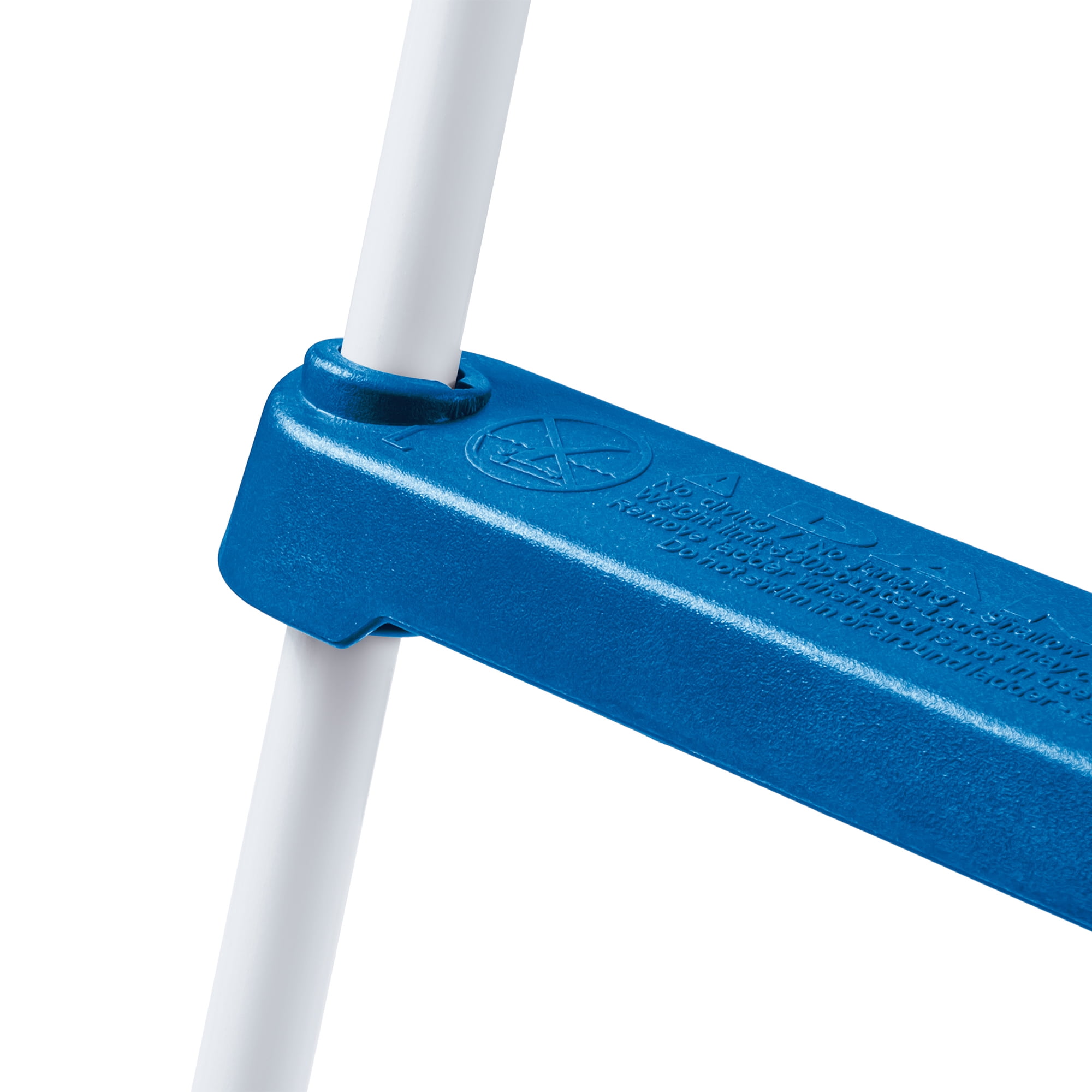 Funsicle 48" SureStep Pool Ladder, for Above Ground Swimming Pools, Blue & White