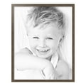 thumbnail image 2 of ArtToFrames 24" x 30" Oak Picture Frame, 24x30 inch Brown Wood Poster Frame (WOM-4742), 5 Pack, 2 of 7