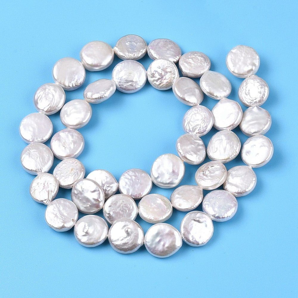1strand Natural Keshi Pearl Beads Strands Baroque Pearls Seashell color 9~15x8.5~10x2.5~6mm Hole 0.6mm about 30~39pcs/strand 14.96~15.35 inch