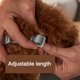 thumbnail image 3 of Anti mordedura forma de boca de pato cubre la boca del perro máscaras de bozal anti llamadas juego de boca de mascota a prueba de mordeduras, 3 of 5