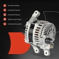 thumbnail image 6 of A-Premium Alternator Compatible with Ford Fusion 2013-2020, 2.0L 2.5L, 12V 150A 4-Groove Decoupler Pulley Clockwise, Replace# A2TX2681, 6 of 6