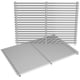 thumbnail image 1 of Parrillas para asador QuliMetal 50x33 cm de acero inoxidable compatibles con Weber, 1 of 7