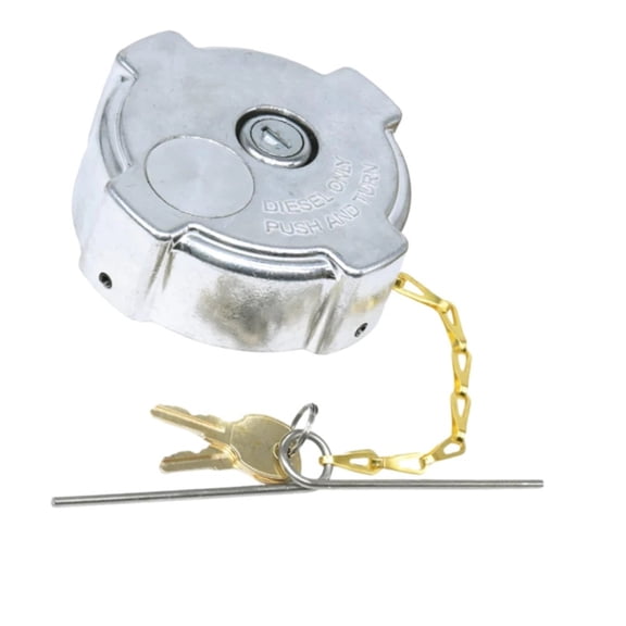 Locking Fuel Cap with Keys Aluminum For Freightliner Cascadia 03-37017-002 0337017002