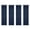NAVYBLUE, variant on 4 Panels Blackout Grommet Curtains, Wave Jacquard Window Drapes, Thermal Insulated Curtain Set for Living Room, Bedroom & Patio Door,54" W x 95" L