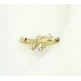 thumbnail image 4 of Faship Violet Light Purple Rhinestone Crystal Butterfly Hair Barrette Clip, 4 of 6