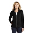thumbnail image 1 of Port Authority ®  Ladies Microfleece Jacket. L223 Xs Black, 1 of 1
