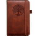 thumbnail image 1 of Cuaderno BIYUNRO de cuero mini 9 x 15 cm marrón, 1 of 7