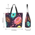 thumbnail image 5 of Kdxio Donuts1 Casual Tote Bags Women Big Capacity Shoulder Bag for Women Travel Shoulder Bags Handbags, 5 of 8