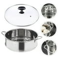 thumbnail image 5 of Double-Handled Home Steamer Food Steaming Cookware Household Steam Pot, 5 of 5