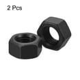 thumbnail image 3 of 3/4 Hex Nuts, Carbon Steel Grade 8.8 Black Oxide Hexagon Nut for Screw Bolt, 2 of Pack, 3 of 5