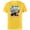 Yellow, variant on Star Wars Grogu The Mandalorian This is the Way Birthday Boy - Short Sleeve Cotton T-Shirt for Adults - Customized-Black