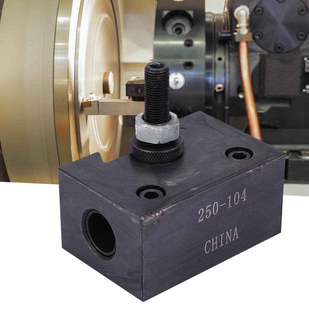 Tebru Boring Bar Tool Post,250104 Quick Change Heavy Duty Boring Bar