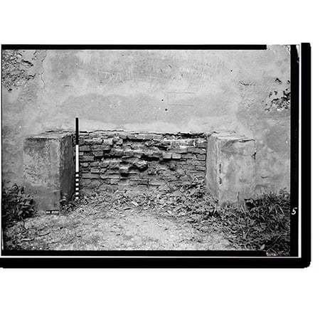 Historic Print, Horton House (Remains), Main Road, Jekyll Island, Glynn County, GA - 5, 16" x 20"